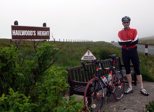 On Snaefell summit